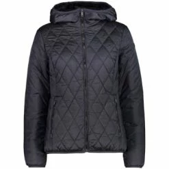 Aktion 🤩 Jacken & Mäntel Cmp Steppjacke CMP Jacket Fix Hood In Anthrazit Günstig Kaufen 😍