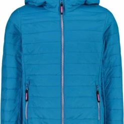 Schlussverkauf 🤩 Jacken & Mäntel Cmp Steppjacke Kid Jacket Fix Hood In Blau Günstig Kaufen 🔔