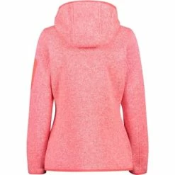 Alternative view of Coupon 👏 Fleecejacken & -pullover Cmp Strickfleece In Red Fluo-bianco Günstig Kaufen ⭐