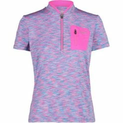Aktion ⌛ Shirts, Tops & Longsleeves Cmp Trikot 👩 WOMAN T-SHIRT FREE BIKE In Hawaian-purple Fluo Günstig Kaufen 🔔