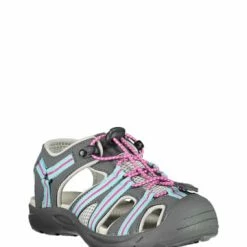 Bester Verkauf 🔔 CMP Wanderhalbsandalen "Aquaril" In Grau/ Pink/ Hellblau Günstig Kaufen 🎁