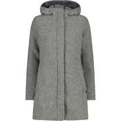 Aktion ✔️ Jacken & Mäntel Cmp Wollmantel In Grey Mel. Günstig Kaufen 🎉